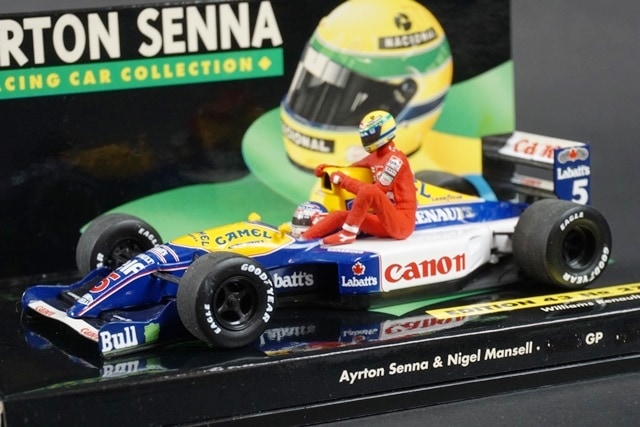 1/43 ミニチャンプス 540914305 ウィリアムズルノー FW14 ライドオン