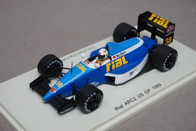 Spark 1/43 Rial ARC2 #39 B.ガショー 1989日本GP スパーク 1/43