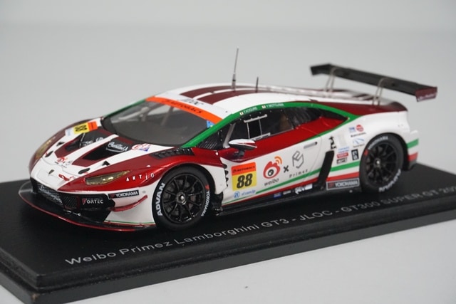 1/43 スパーク SGT038 ランボルギーニ Weibo Primez GT3 JLOC GT300