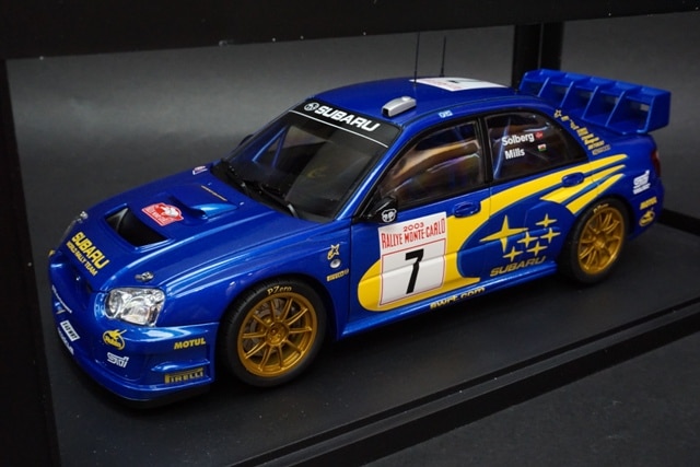 1/18 オートアート80391 スバル インプレッサ WRC モンテカルロラリー