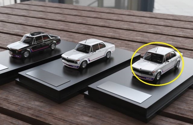 予約 Gear Up Models / GUM 1/64 BMW 02 Series 2002 Turbo Silver