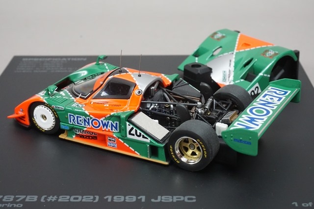 1/43 HPI 8039 マツダ 787B JSPC 1991 #202, Boost Gear ミニカー通販