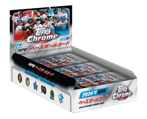 2024 TOPPS NPB クローム ベースボールカード BOX（送料無料） 2024年