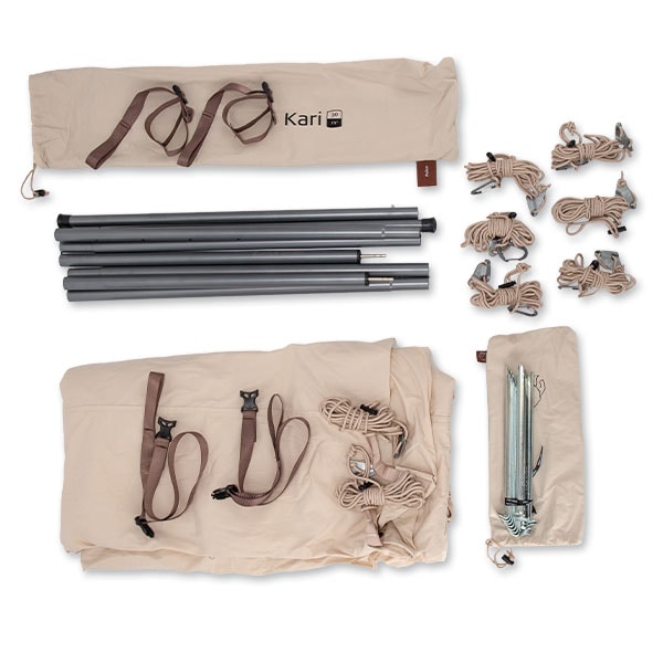 ノルディスク NORDISK タープ カーリ Kari 30 m2 ポール付き テント