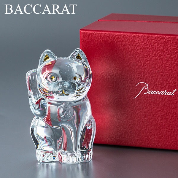 バカラ 招き猫 赤 箱なし 楽天市場】Baccarat バカラ まねき猫 招き猫