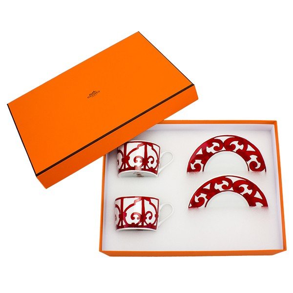 Hermes エルメス ガダルキヴィール Tea cup and saucer ティーカップ