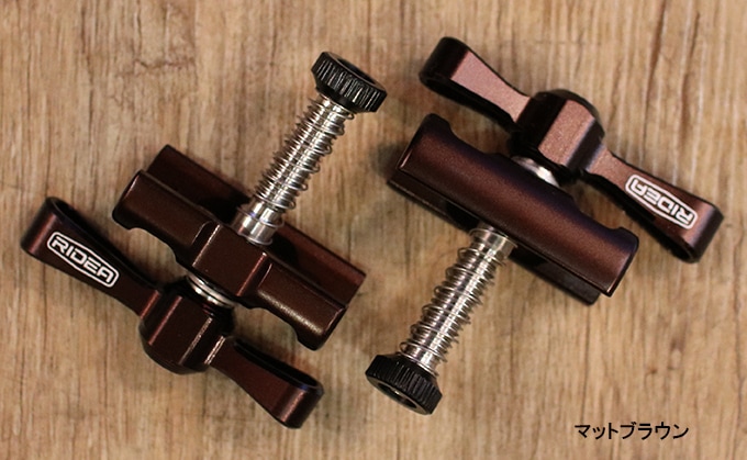 RIDEA(リデア) BROMPTON ブロンプトン用 HINGE CLAMP ASSEMBLY 肉抜き