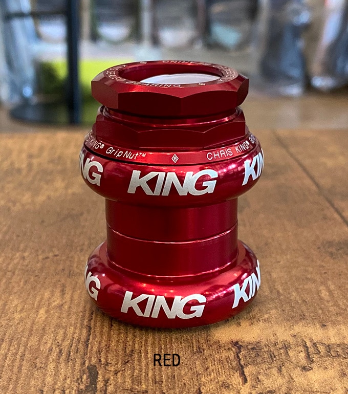 CHRIS KING ヘッドセット ノンスレッド レッド OS CHRIS KING
