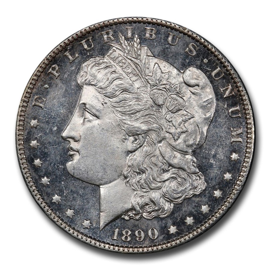 1890年 モルガン ダラー 銀貨 1ドル シルバー コイン モルガン ヘッド