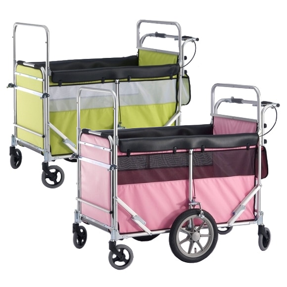 五十畑工業 お散歩カー ロングライトバス (～8人用) 【福祉発明品