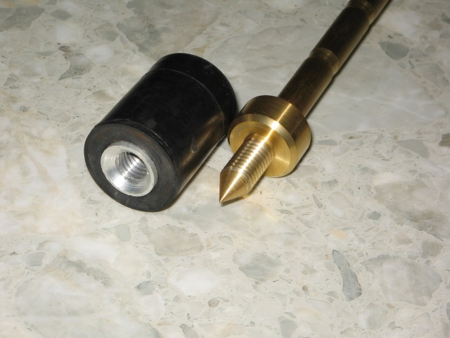 【新品】コントラバス エンドピン［タングステン入り真鍮／先端真鍮］① MITSUKE コントラバスエンドピン 真鍮 | 【クロサワ楽器店オンライン