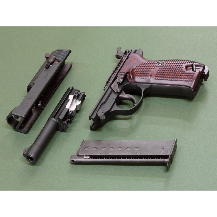 マルゼン ワルサーP38 BK ガスブローバック | ガスハンドガン本体