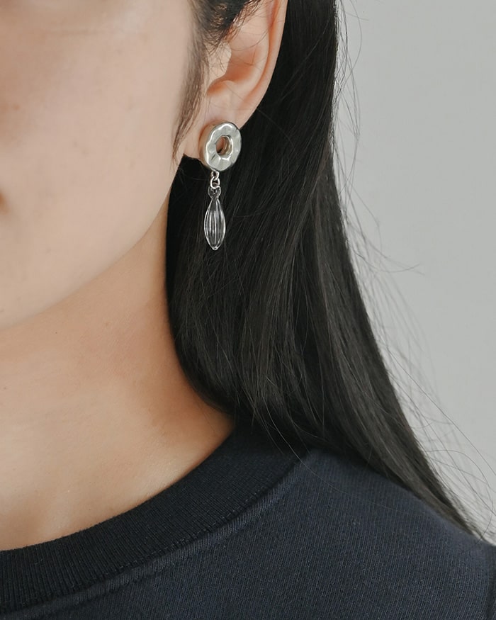 能作 イヤリング アメ