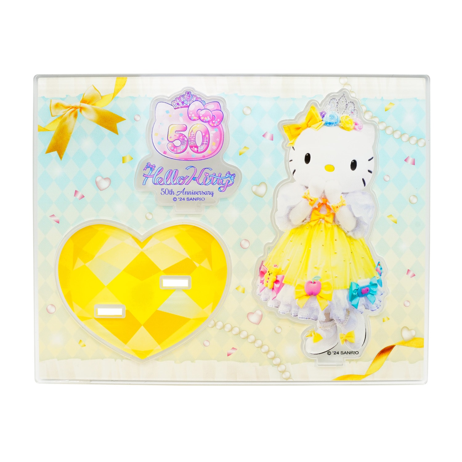 ハローキティ50周年 ハローミミィアクリルスタンド パレードパラレル1
