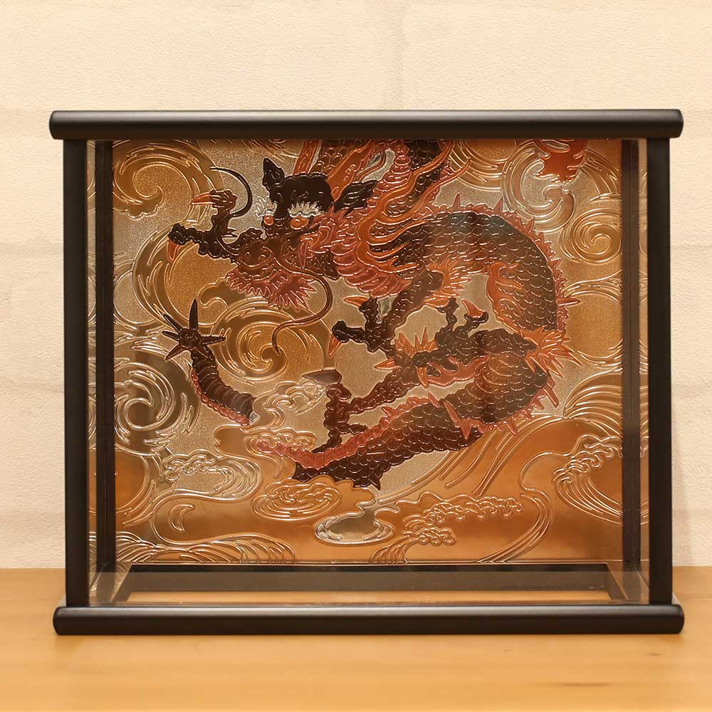 五月人形 工房天祥 兜飾り ケース飾り 6号 横幅25cm