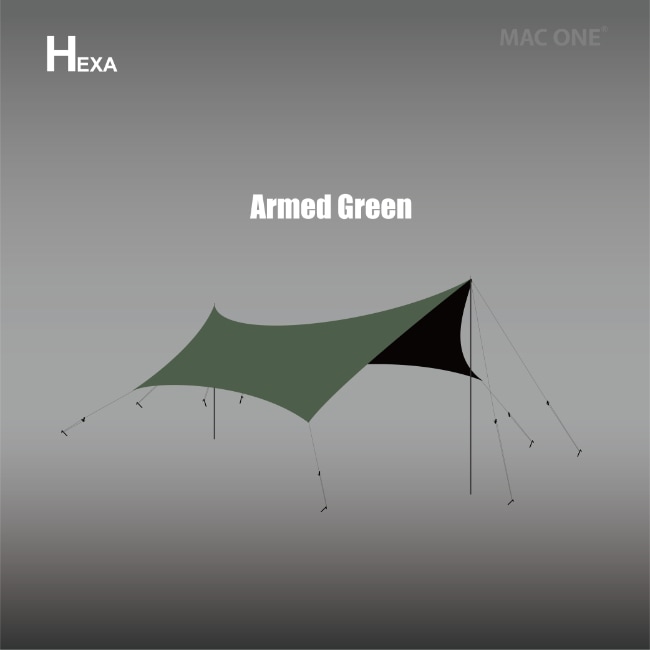 マックアウトドア Mac Outdoor Mac One マックワン ヘキサタープ L