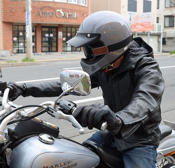 カドヤ(KADOYA) K'S LEATHER（ケーズレザー） RIDERS PARKA ライダース