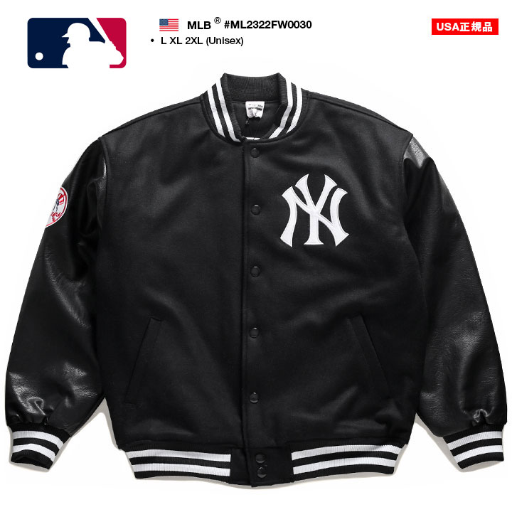 MLB ニューヨークヤンキース アウター 長袖 スタジャン ブルゾン
