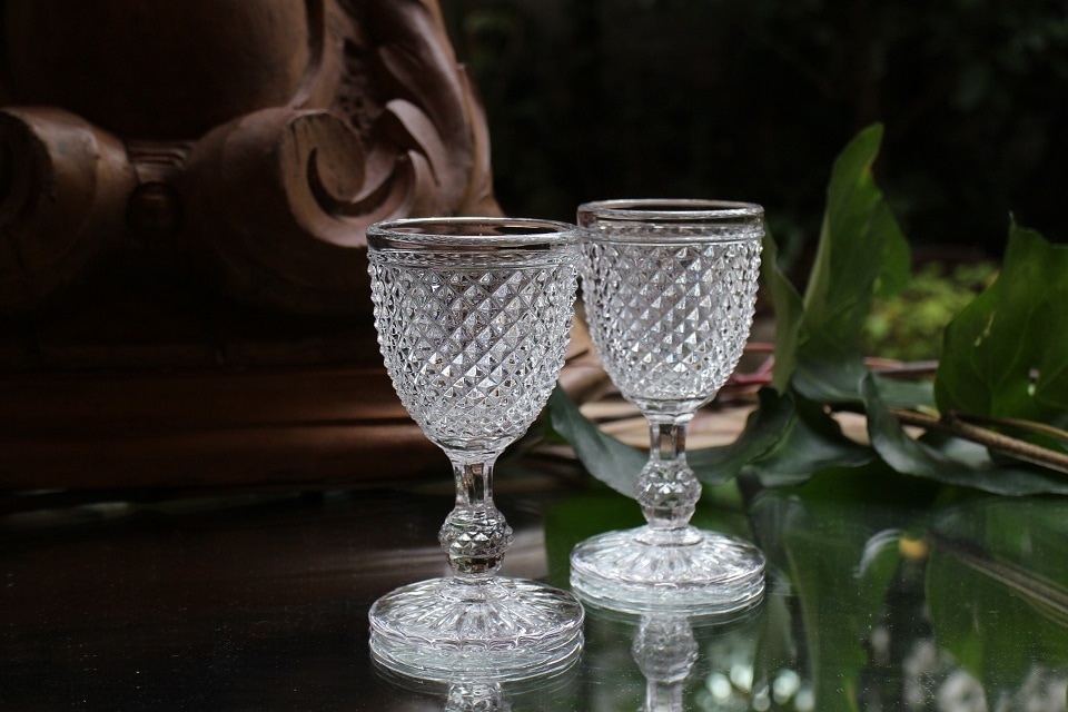 バカラ ディアマン ビゾー 小さなグラス 5943 | オールドバカラ,ワイン