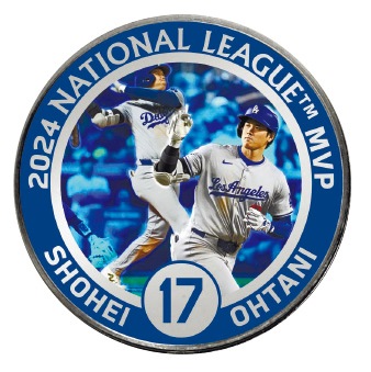 proftaku】大谷翔平50-50達成記念純銀メダル 大谷翔平50-50達成記念純