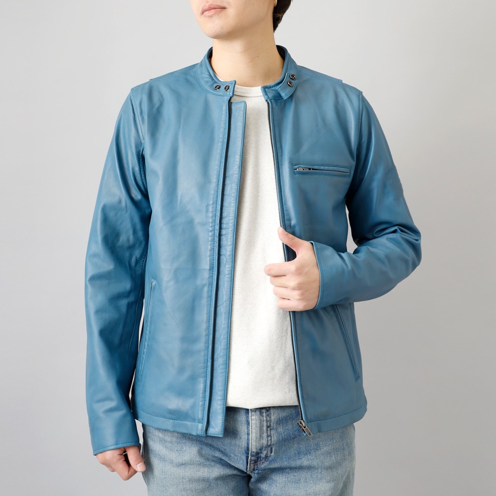 HEATH】LEATHER SINGLE RIDERS JACKET シープスキンレザー ライダース