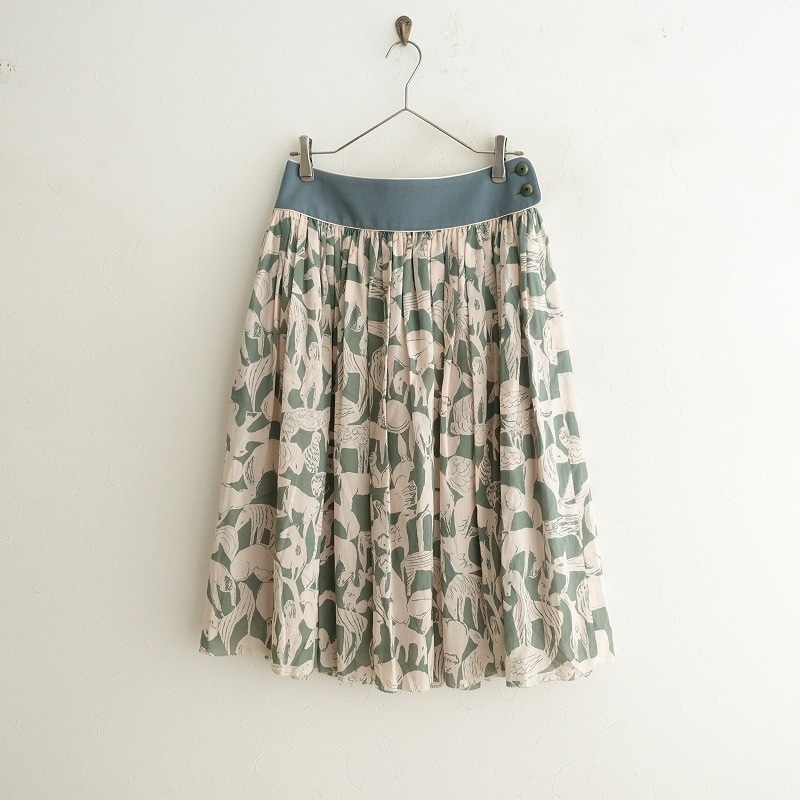 美品/定価5.7万】ミナペルホネン mina perhonen life puzzle スカート