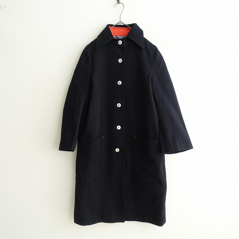 ミナペルホネン mina perhonen judo ステンカラーロングコート (jk87