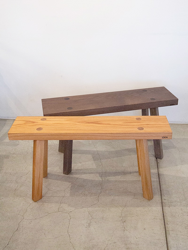 NOOKA-70 一枚板 無垢材ダイニングベンチ｜イデア