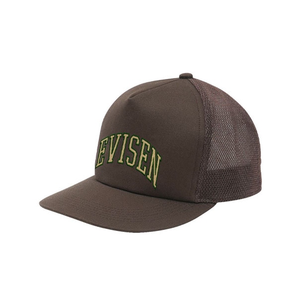 Evisen】COLLEGE MESH CAP green/orange/brown エビセン 帽子 キャップ