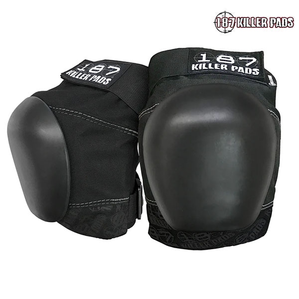 187 KILLER PADS】PRO KNEE PADS black プロテクター 肘 膝 スケート