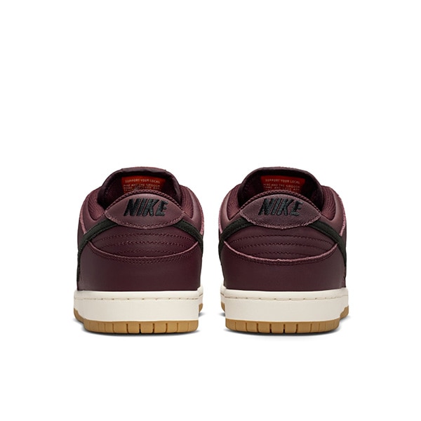 NIKE SB】DUNK LOW PRO ISO “Orange Label” カラー：burgundy crush