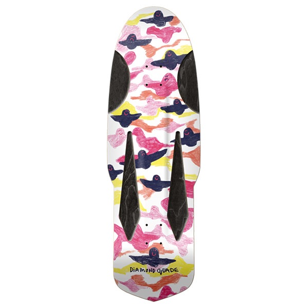 KROOKED】SSD2026 DIMOND QUAD 10.75インチ クルキッド スケートボード