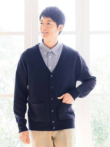 WHISeL】 WH90419 メンズカーディガン通販ページ│自重堂＜公式