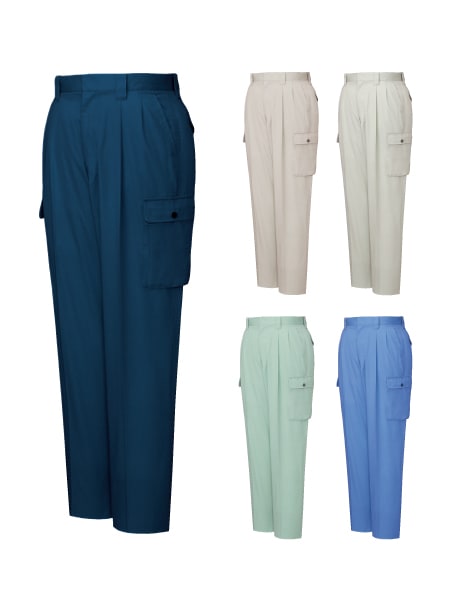 JICHODO】 84502 ツータックカーゴパンツ [春夏]通販ページ│自重堂