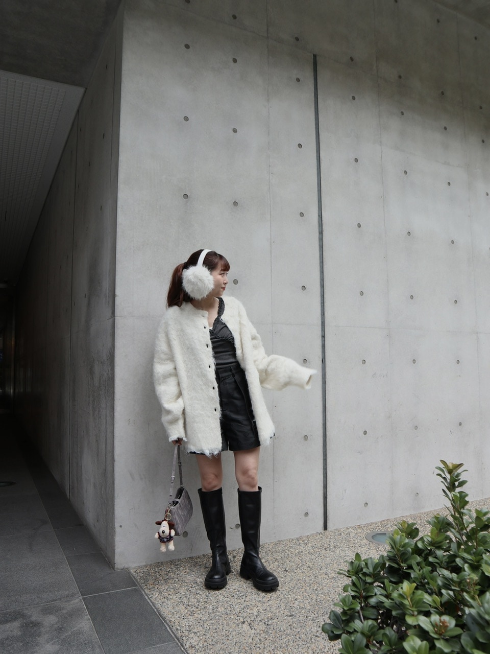 SALE】monster shaggy knit アイボリー ※残りわずか | トップス | JUMELLE