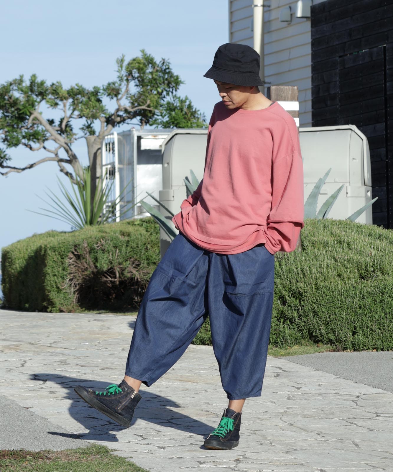 Indigo Balloon Pants 2 by LELAX / インディゴバルーンパンツ2 by