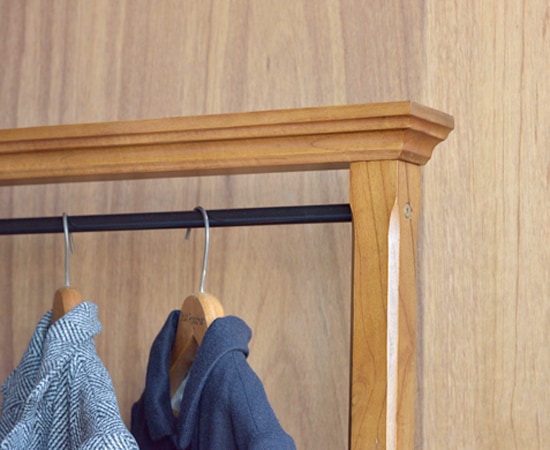 アンティークハンガーラック｜GUY-655｜アンティーク調｜衣類収納