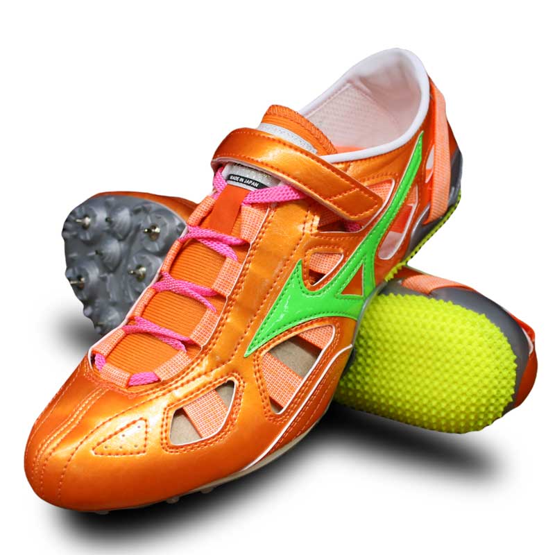 コイケオリジナル 陸上スパイク インクススプリント オレンジ/F