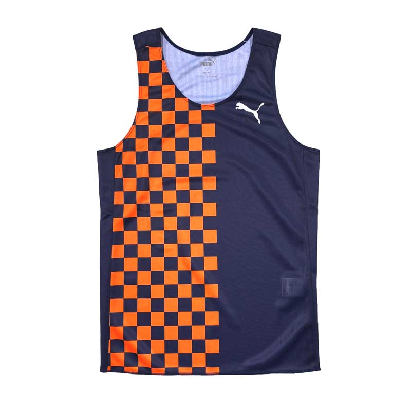 PUMA SINGLET HF CHECKER exclusive コイケスポーツオリジナル