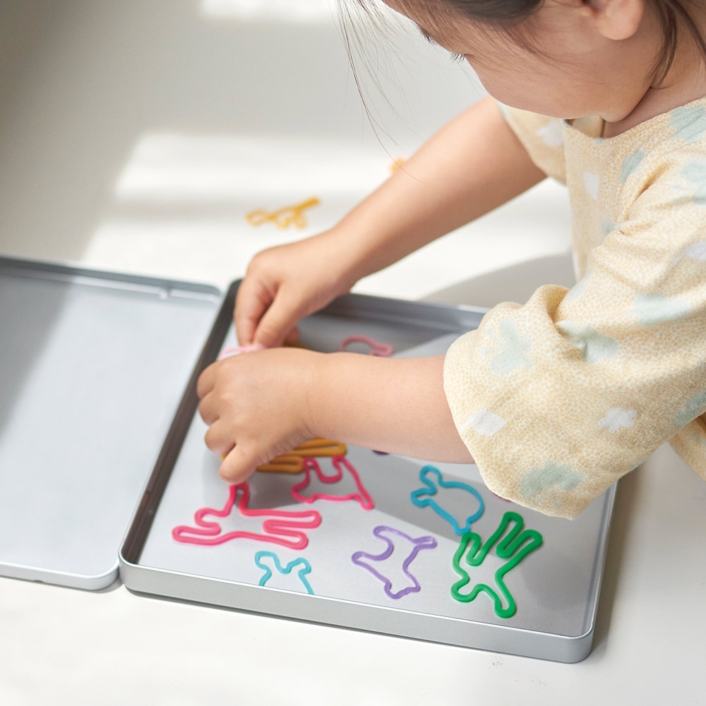 d｜アニマルラバーバンド コレクション 62本入 缶パッケージ | KONCENT