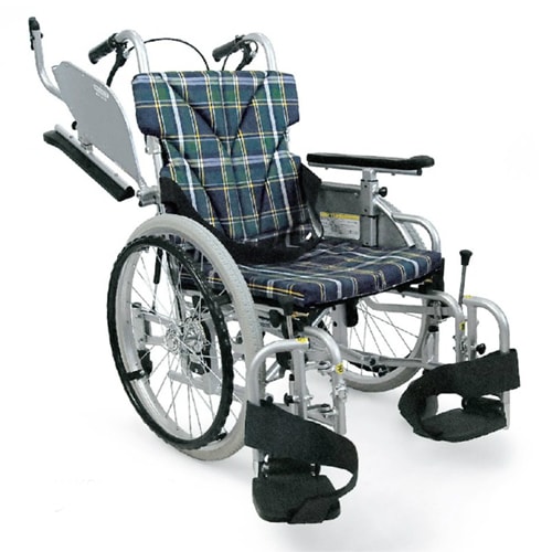 低床型 自走用六輪車いす KAK20-40B-LO 後輪20インチ仕様【屋内専用