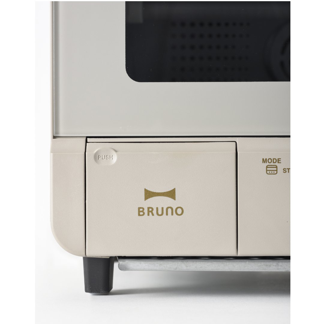 12/16まで新品未使用 BRUNO スチーム＆ベイクトースター【グレージュ