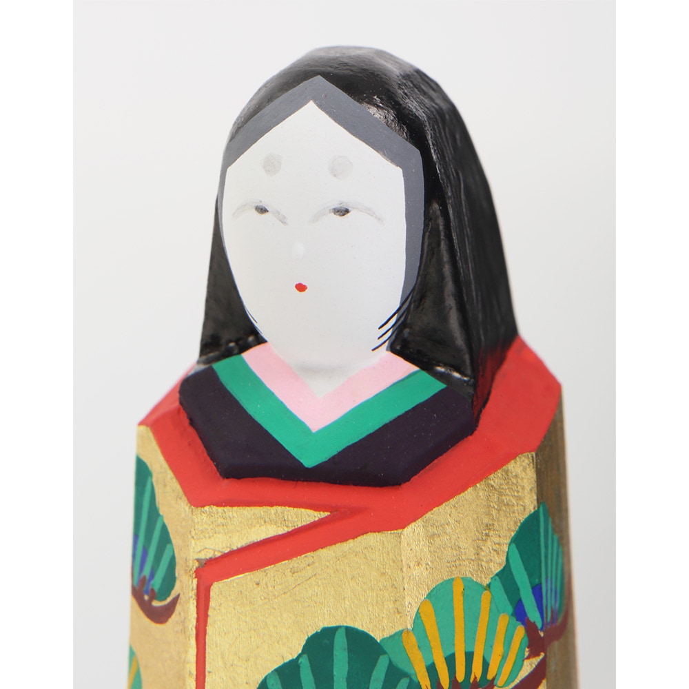 神泉作 奈良一刀彫 4号立雛 3H-I4-Z-US | 一刀彫（雛） | 【公式