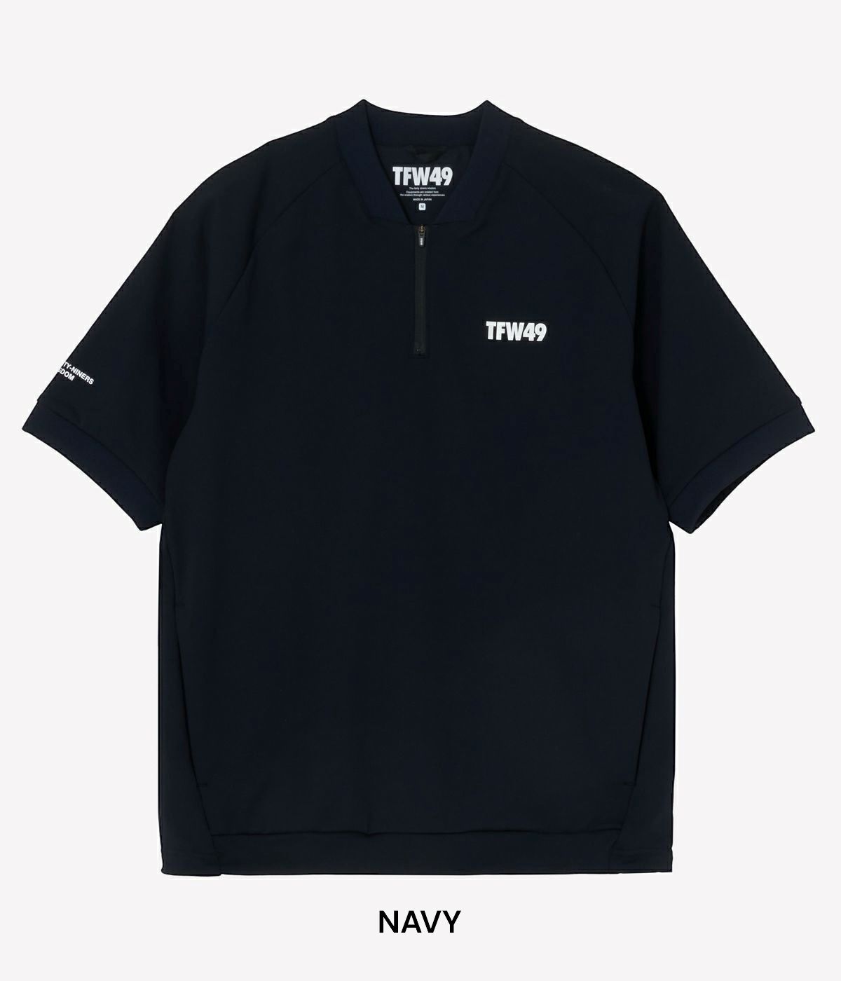 TFW49 / T102510019 / HALF ZIP SWEAT S/S CREW (5色) | BRAND