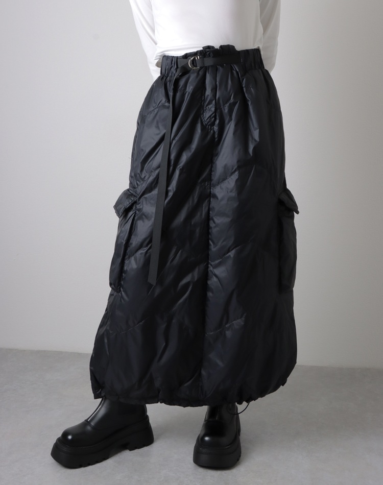 nylon cargo drost quilted skirt | BOTTOMS | LAULEN（ローレン）