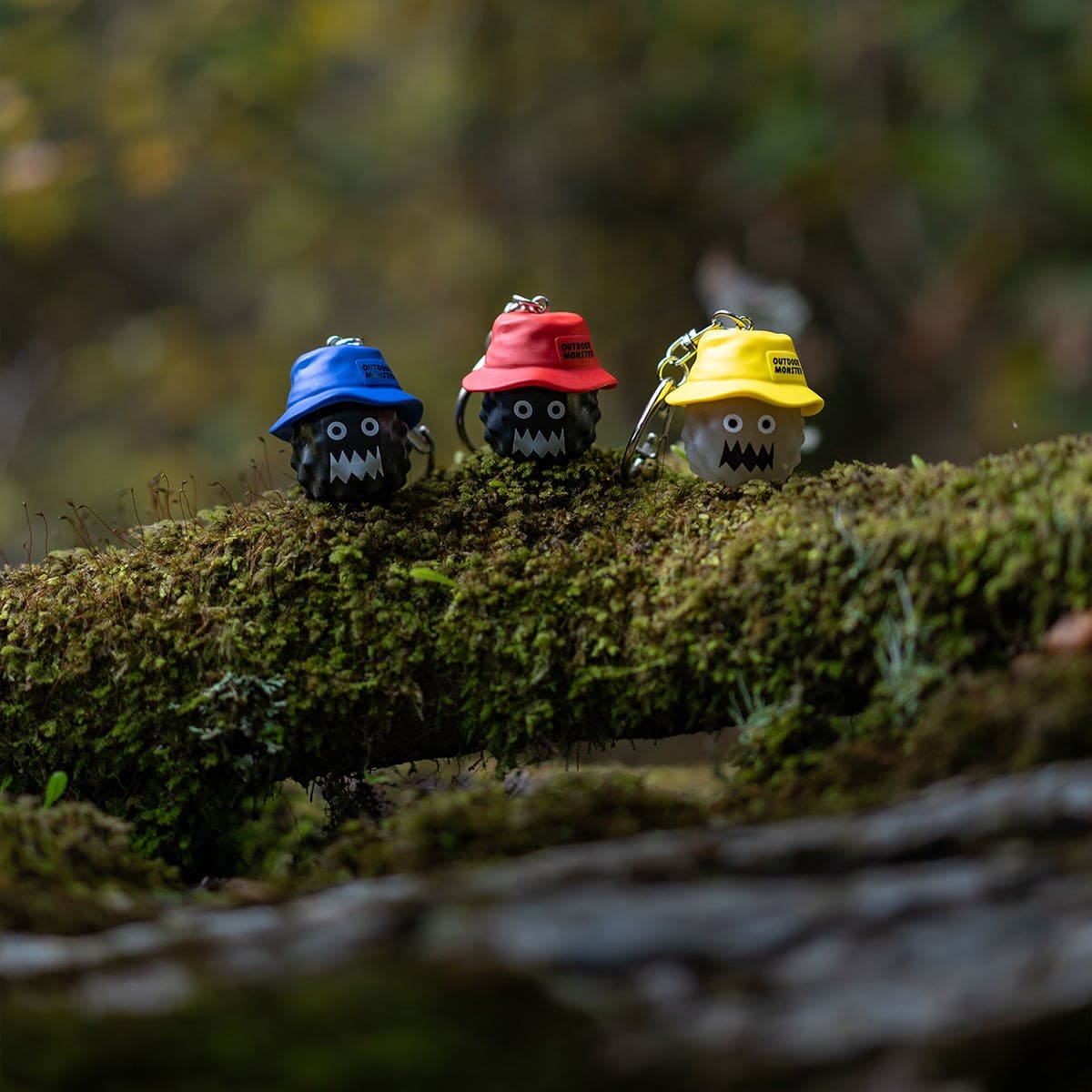 OUTDOOR MONSTER マスコットキーホルダー ランダム 全20種類｜キャンプ