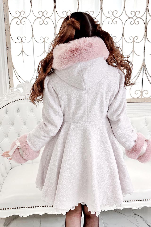 MARS ベルト付きケープコート ピンク 【公式通販】