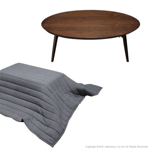 折れ脚こたつ 2点セット こたつ 炬燵 こたつ布団 I-5701300（商品番号