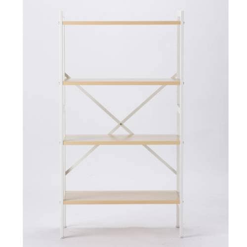 オープンラック キッチン収納 ゴミ箱収納 ランドリーラック 4段