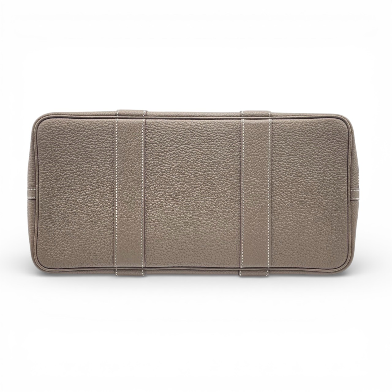 エルメス ガーデンパーティー PM エトゥープ ネゴンダ シルバー金具 Z